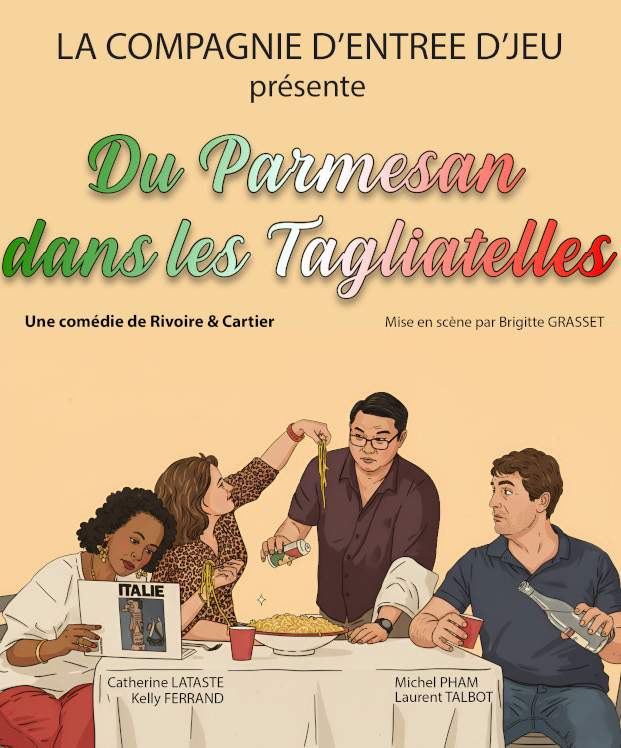 Du parmesan dans les tagliatelles